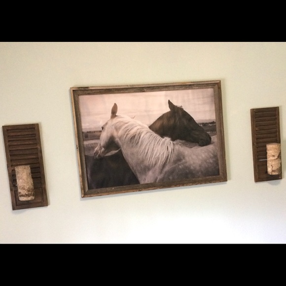 💕Gorgeous Loving Canvas Horse Print - Picture 2 of 2